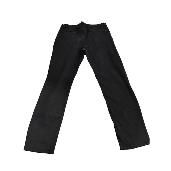 Banana Republic Mens Black Jeans 36x32 Relaxed Fit Straight Leg - Picture 2 of 10